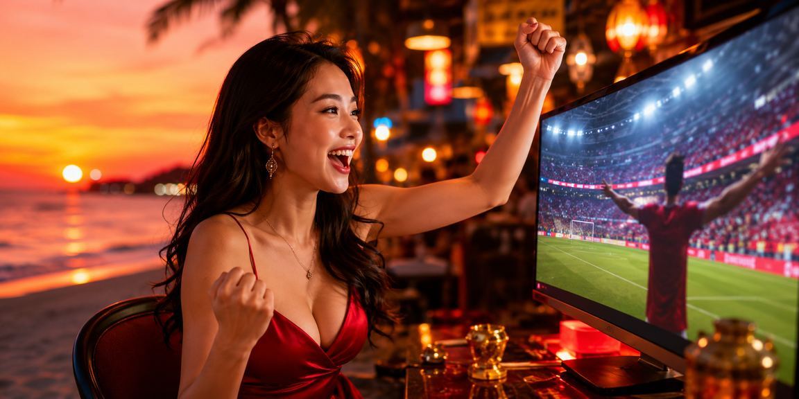 Người dùng trải nghiệm giải trí thể thao và casino trên bãi biển Phú Quốc